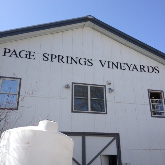 Photo taken at Page Springs Cellars by Laurie S. on 3/28/2012