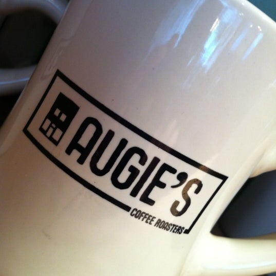Photo taken at Augie&#39;s Coffee House by Rick S. on 3/11/2012