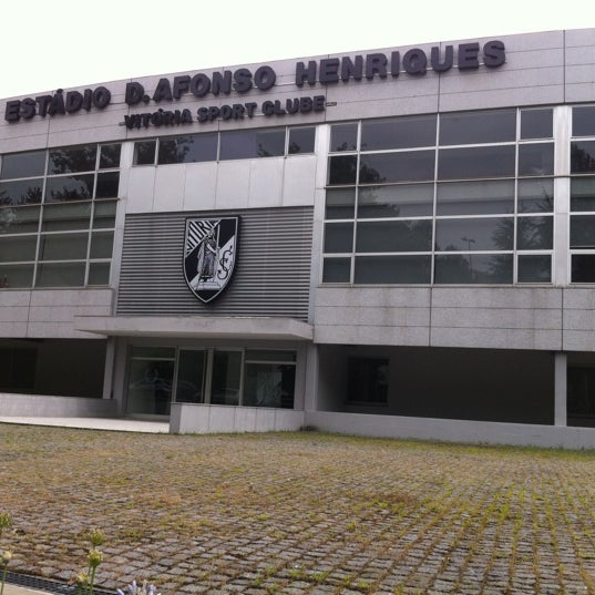 Photo taken at Estádio D. Afonso Henriques by Cesar A. on 6/28/2012