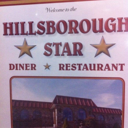 Снимок сделан в Hillsborough Star Diner &amp; Restaurant пользователем &#39;Engin K. 6/21/2012