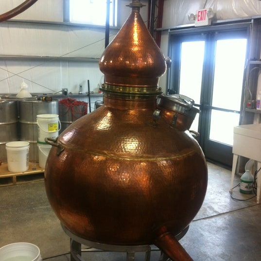 Photo taken at Limestone Branch Distillery by Terry F. on 2/19/2012