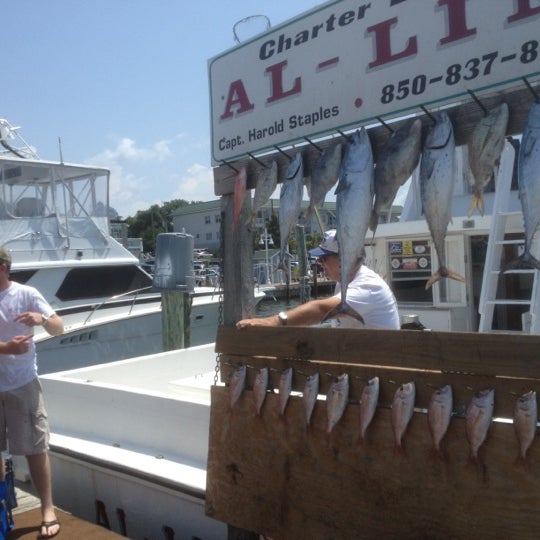 Photo taken at Destin Charter Fishing Service by Tina H. on 5/31/2012