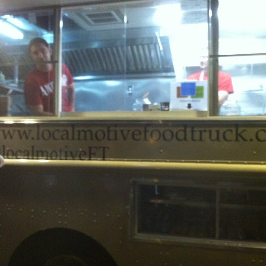 Photo taken at Localmotive Food Truck by Joel H. on 4/23/2012