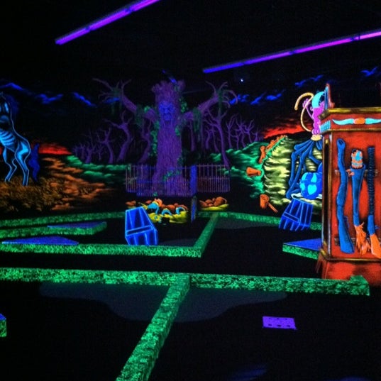 Photo taken at Monster Mini Golf by Dawn S. on 7/3/2012