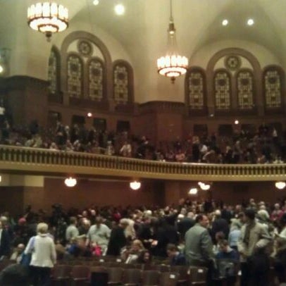 Photo taken at The Moody Church by Gil F. on 2/9/2012