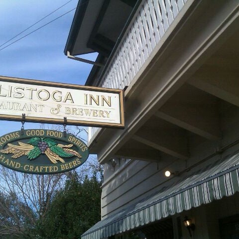 Photo taken at Calistoga Inn Restaurant &amp; Brewery by C B. on 2/5/2012