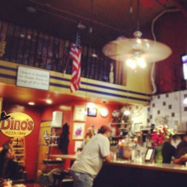 Photo taken at Dino &amp; Santino&#39;s Pizza by Filippo G. on 7/29/2012