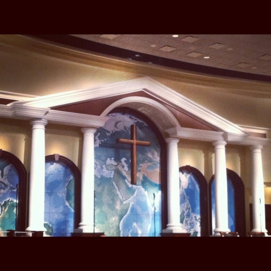 Photo taken at First Baptist Church Atlanta by Justin A. on 7/29/2012