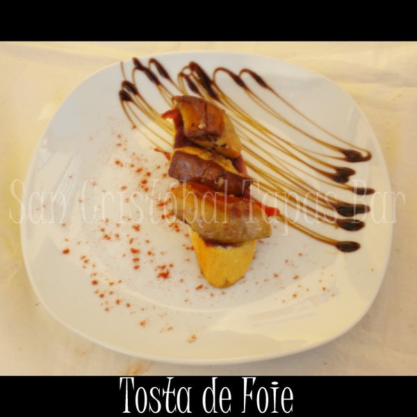 Hoy le recomendamos nuestra "Tosta de Foie" exquisita!!!