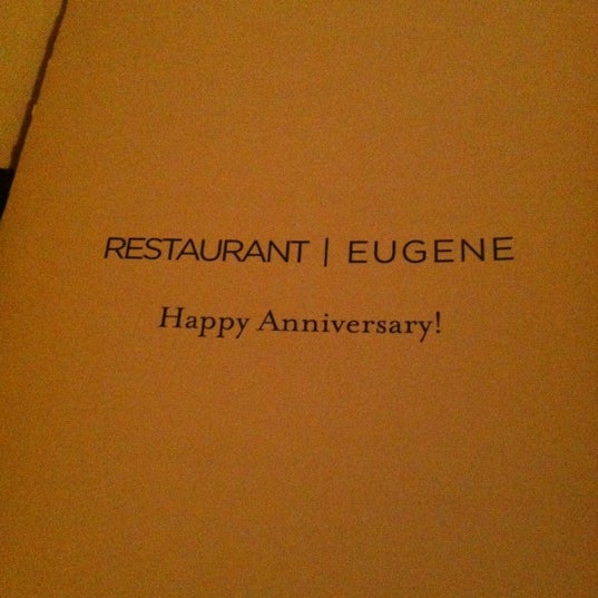 Photo taken at Restaurant Eugene by Lakeshia B. on 8/17/2012