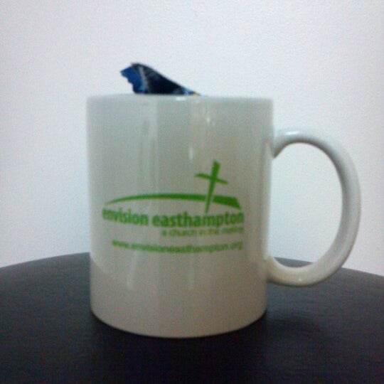 Coffee mug with coffee packet,  first time visitor gift.