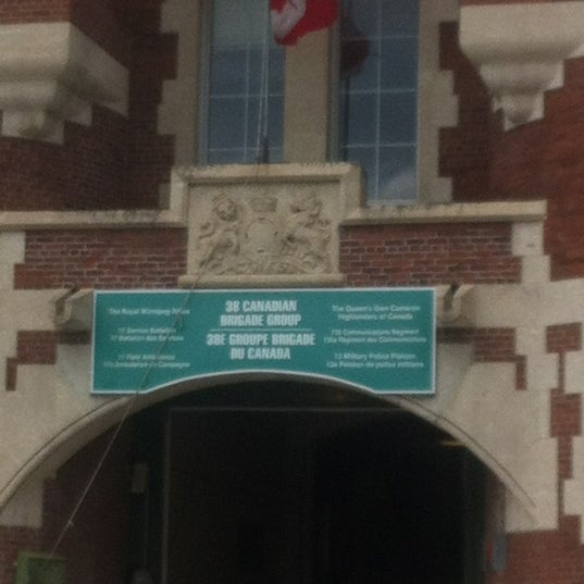 Minto Armoury Structure in Winnipeg