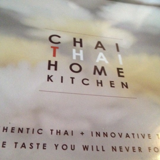 Foto diambil di Chai Thai Kitchen oleh Dave C. pada 4/15/2012