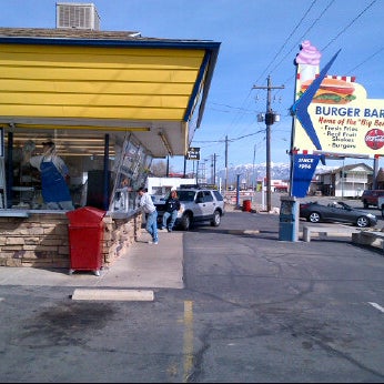Photo taken at Burger Bar by Mark K. on 3/27/2012