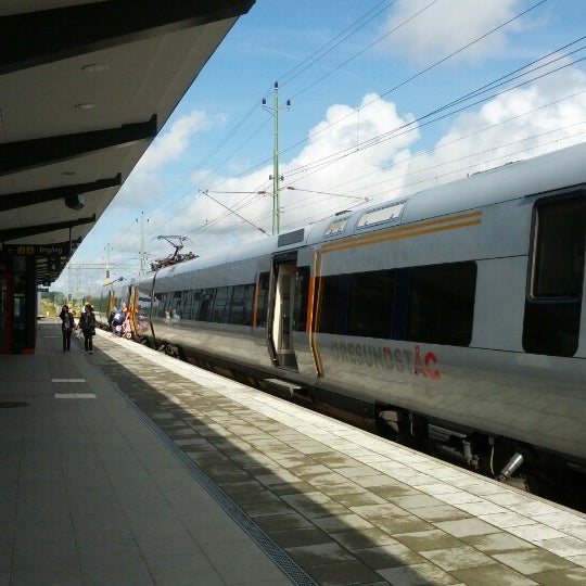 Photo taken at Falkenberg Station by Bengt L. on 8/4/2012