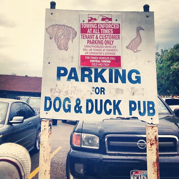 Photo taken at The Dog &amp; Duck Pub by White C. on 3/29/2012