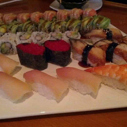 Photo taken at No.1 Sushi by Rob R. on 6/21/2012
