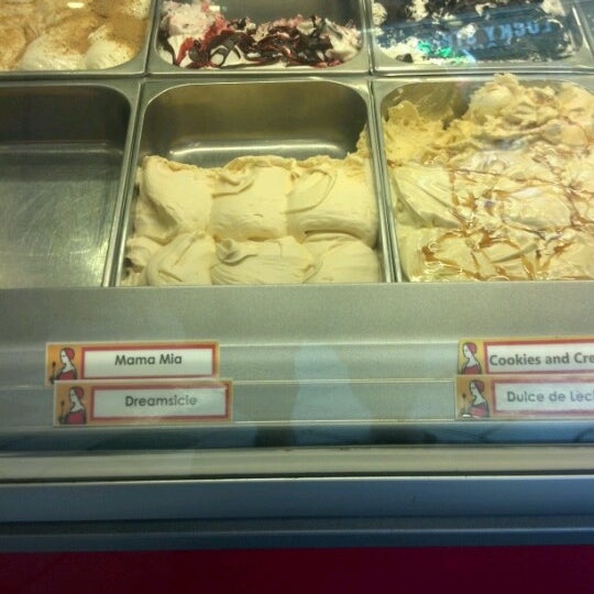 Photo taken at Amore Gelato &amp; Crepes by Christine W. on 8/22/2012