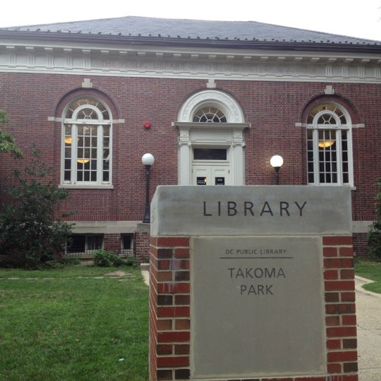 DC Public Library Takoma Park Takoma 416 Cedar St NW