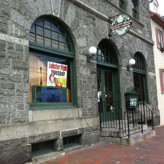 Photo taken at Ellicott Mills Brewing Company by Jonathan J. on 6/25/2012