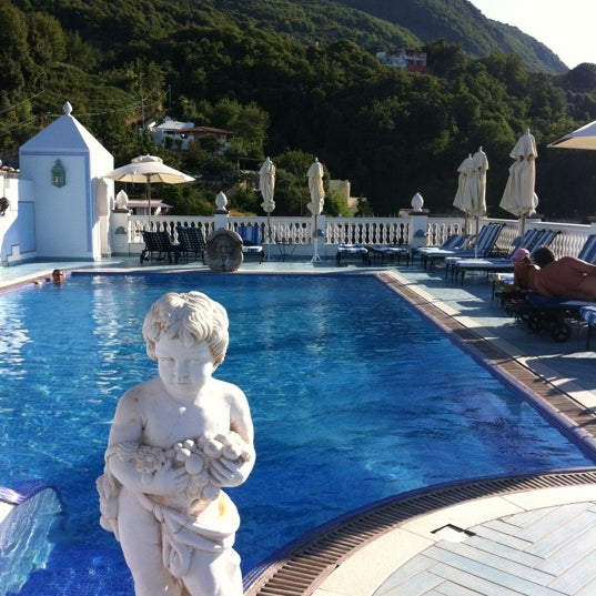 Photo taken at Terme Manzi Hotel And Spa Ischia by Ira M. on 7/7/2012