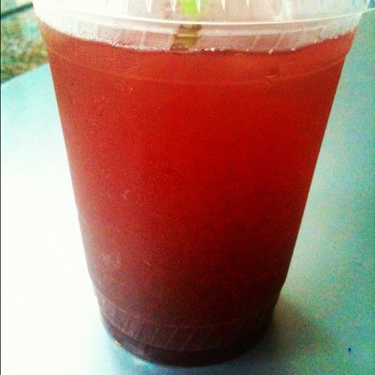 The strawberry and tarragon house-made soda is quite heavenly... Strong berry notes w/a slight herbal finish...