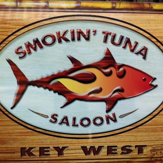 T-shirt Key West FL Smokin Tuna Saloon - Marque Hanes - Taille S - Occasion Très Bon état