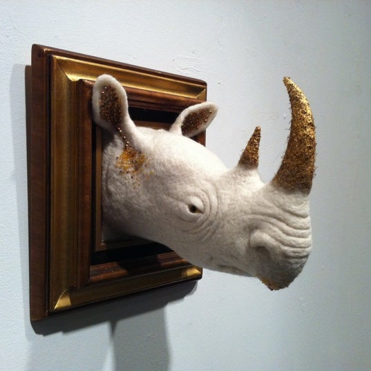 Photo taken at Amos Eno Gallery by Zoë W. on 2/2/2012