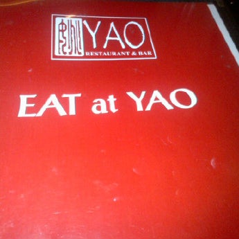 Photo taken at Yao Restaurant &amp; Bar Downtown by Vic M. on 6/15/2012