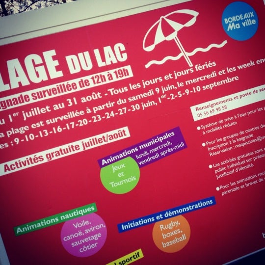 Photos At La Plage Du Lac Bruges Bordeaux Aquitaine