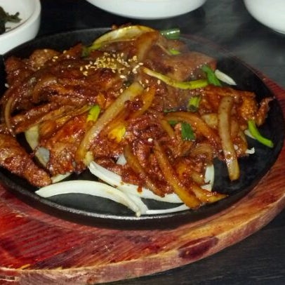 Photo taken at Tozi Korean B.B.Q. Restaurant by P S. on 2/3/2012