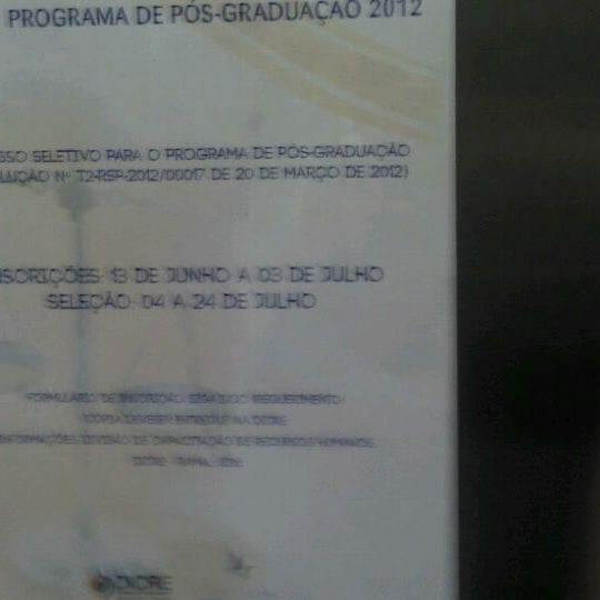 Photo taken at Tribunal Regional Federal da 2ª Região by Elton O. on 6/4/2012