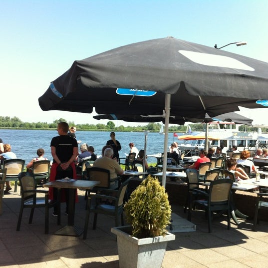 Photo taken at Het Panorama Restaurant/Grand-Café by Guido V. on 5/28/2012