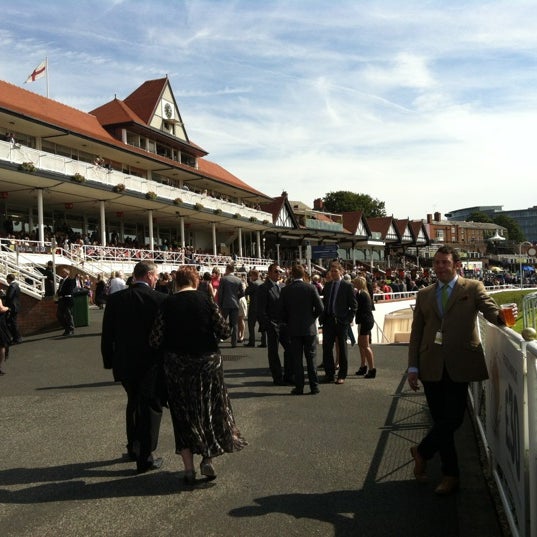 Photo taken at Chester Racecourse by Louise T. on 9/1/2012