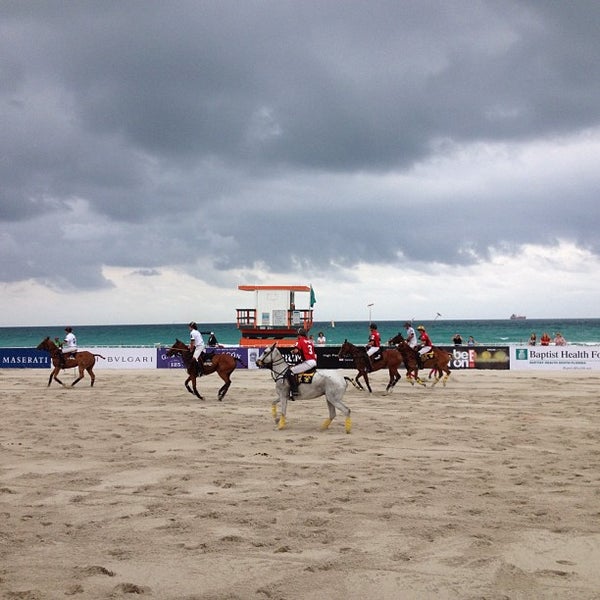 Photo taken at Miami Beach Polo World Cup by Janie C. on 4/28/2012