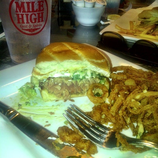 Photo taken at Mile High Grill and Inn by nicki p. on 8/14/2012