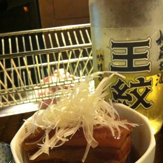 Photo taken at Sake Bar Ginn by Athena S. on 4/28/2012