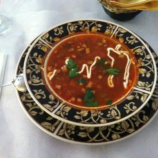 Photo taken at Babushka Restaurant by Devora Z. on 4/29/2012