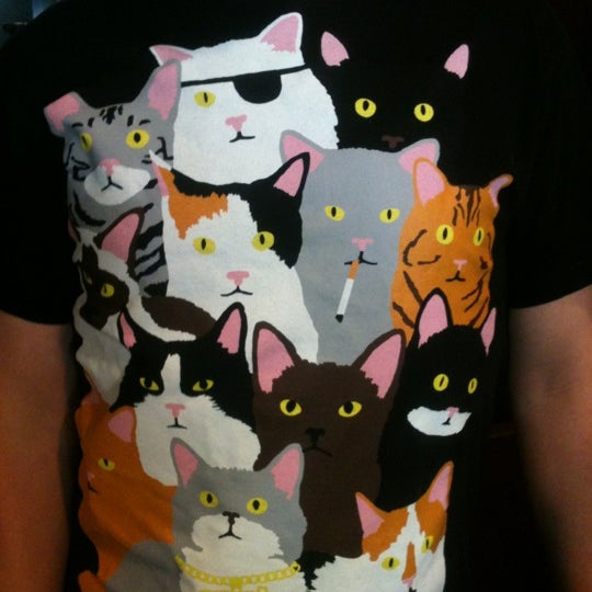 Cat Shirt Wednesday! Wear a shirt with a cat on it and get any large drink for regular price!