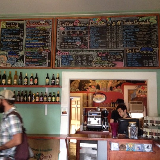 Photo taken at Tantra Coffeehouse by Amanda M. on 7/16/2012