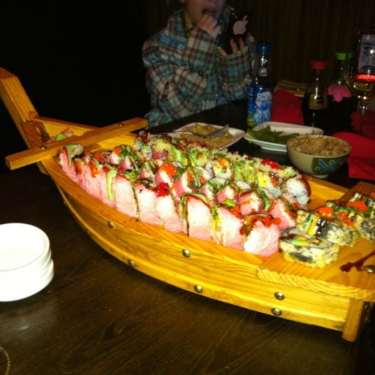 Photo taken at Samurai Sushi and Hibachi by Brian C. on 3/3/2012