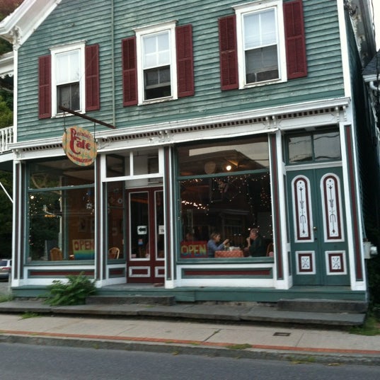Photo taken at The Rosendale Cafe by Louisa D. on 9/6/2012