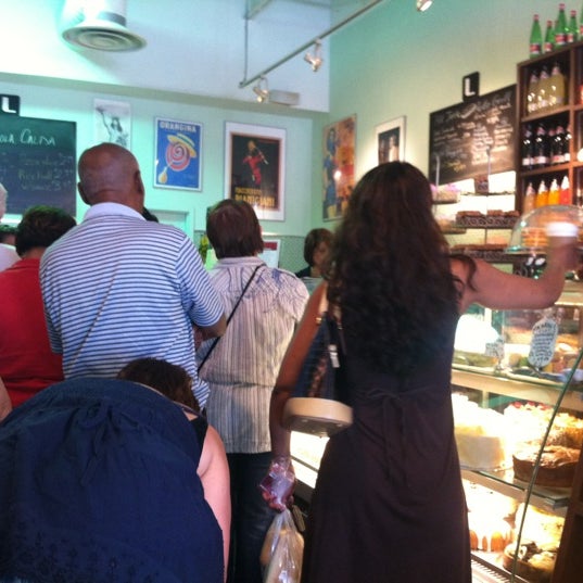 Photo taken at Lamanna&#39;s Bakery, Cafe &amp; Fine Foods by Julie J. on 8/3/2012