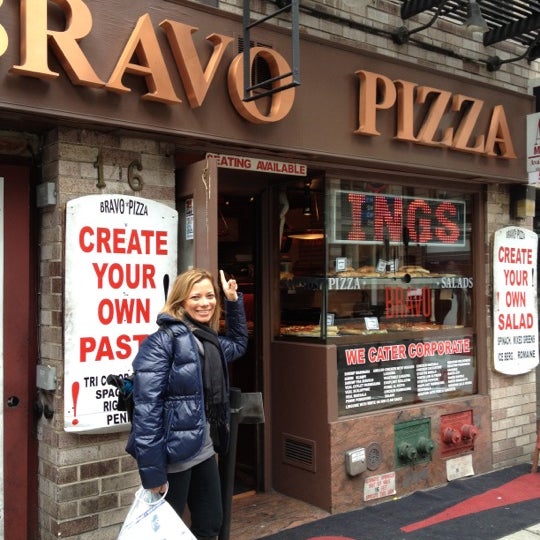 Photo taken at The Big Slice - 5th Ave by Keren A. on 3/16/2012