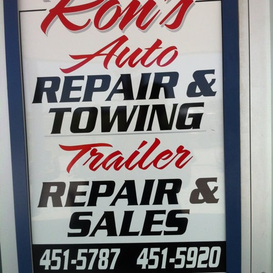 Ron’S Auto Sales >> Photos At Ron S Auto Repair Towing Trailer Repair Sales Ron’S Auto Sales >> Photos At Ron S Auto Repair Towing Trailer Repair Sales