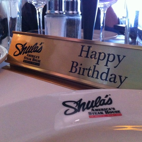 Photo taken at Shula&#39;s Original Steak House by Sterling S. on 5/5/2012