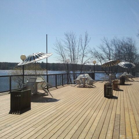 Photo taken at Cragun&#39;s Resort on Gull Lake by Tess B. on 4/14/2012