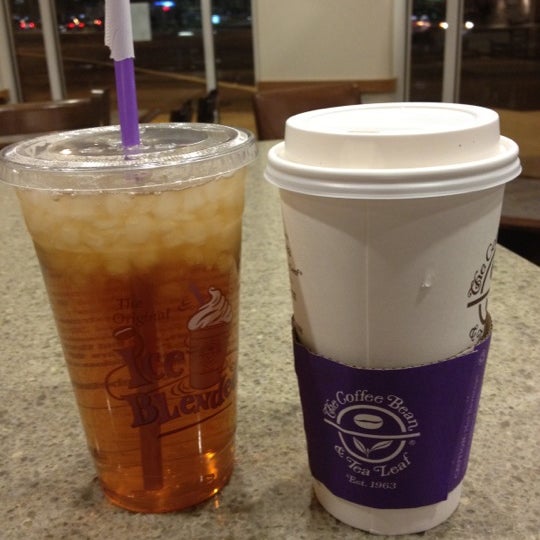 Photo taken at The Coffee Bean &amp; Tea Leaf by Monica B. on 2/15/2012