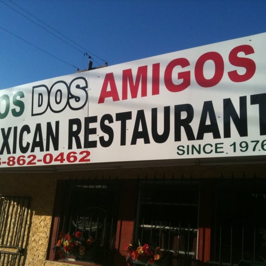 Photo taken at Los Dos Amigos by Michael F. on 4/14/2012