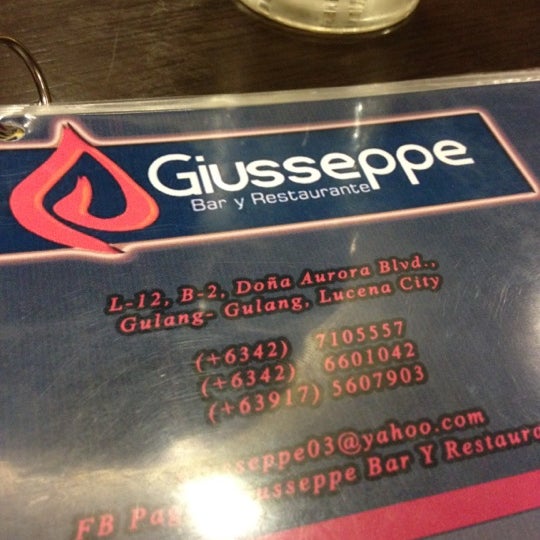รูปภาพถ่ายที่ Giusseppe Bar Y Restaurante โดย Amy C. เมื่อ 6/28/2012